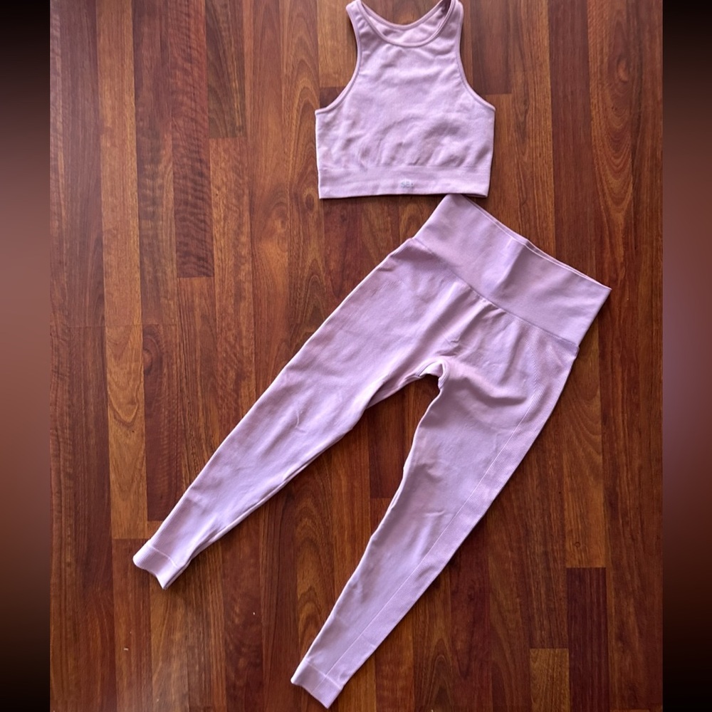SET Active Outfit Leggings Medium Large - Picture 8 of 10